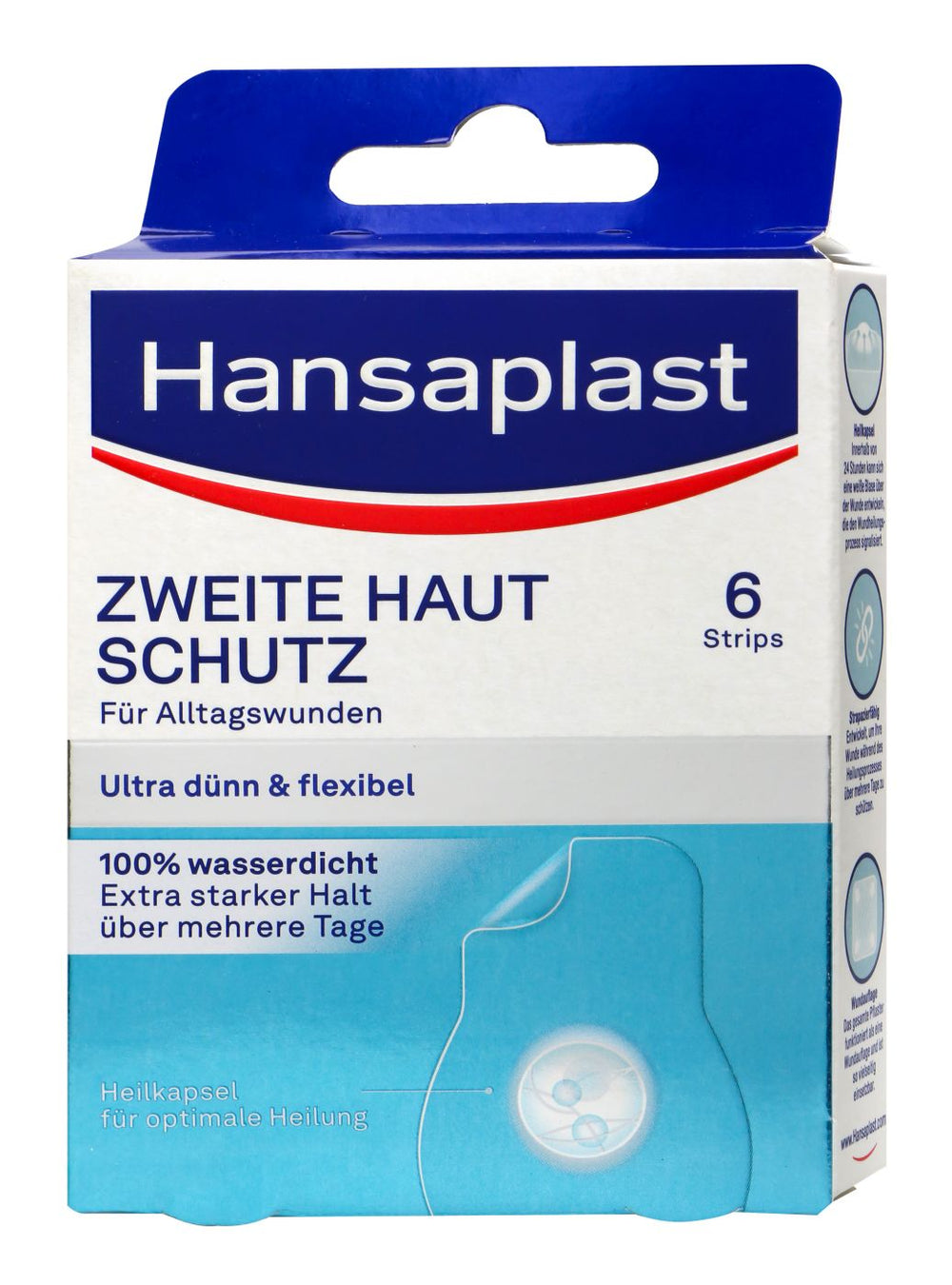 Hansaplast Zweite Haut Schutz, 6 er
