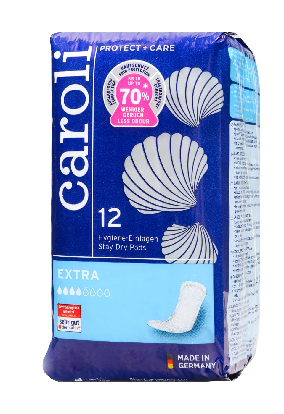 Caroli Hygiene Einlage Extra bei leicht./mittl.Blasenschwäch, 12 er
