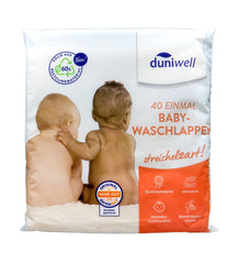 Duniwell Babywaschlappen 3-lagig, 40 er