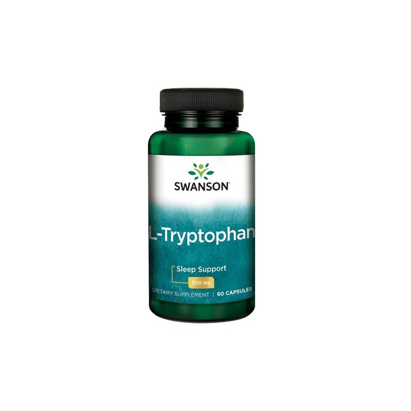 L-Tryptophan 500mg - 60caps.