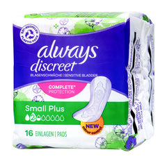 Always discreet Inkontinenz Einlagen S plus, 16 er