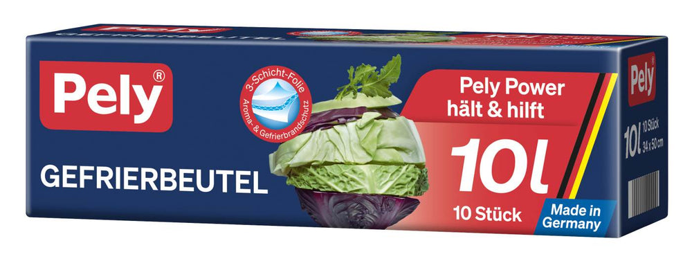 Pely Gefrierbeutel Rolle 10 l, 10 er