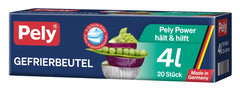 Pely Gefrierbeutel Rolle 4 l, 20 er