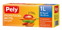 Pely Frühstücksbeutel Rolle 18 x 30, 80 er