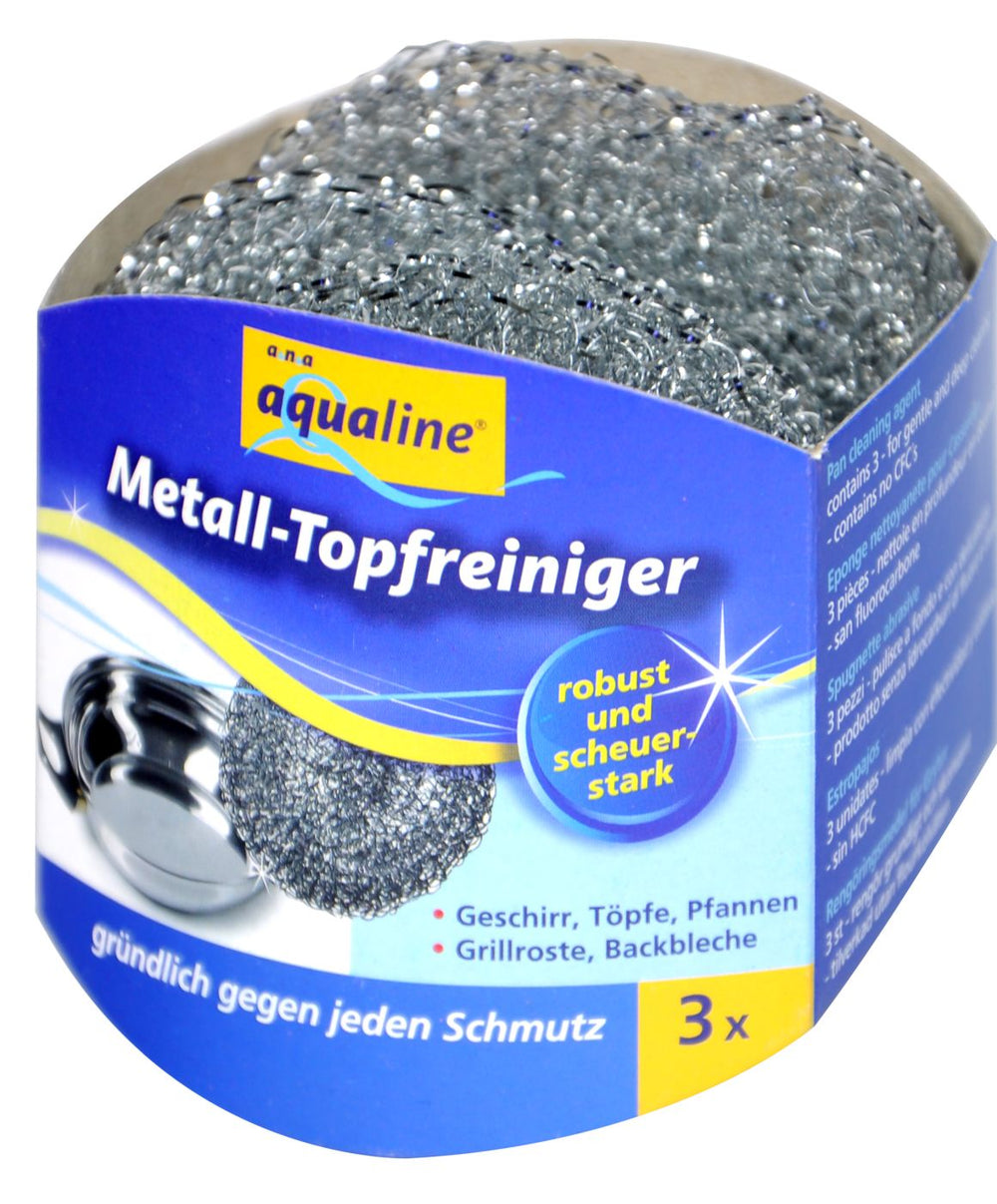 Topfkratzer Metall, 3 er