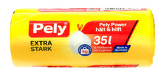 Pely extra stark Zugband Müllbeutel 35 l, 15 er