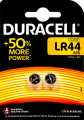 Duracell Electronics LR 44, 2 x 1,5 V