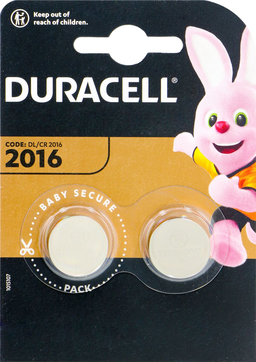 Duracell Electronics 2016, 2 er, 3,0 V