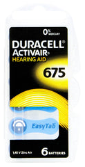 Duracell Hörgerätebatterie blau 675, 1,4 V