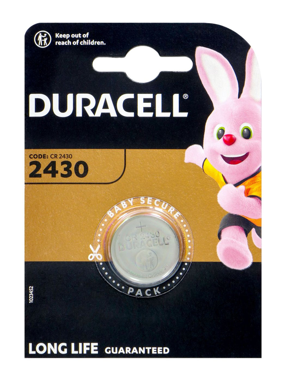 Duracell Electronics 2430, 3,0 V