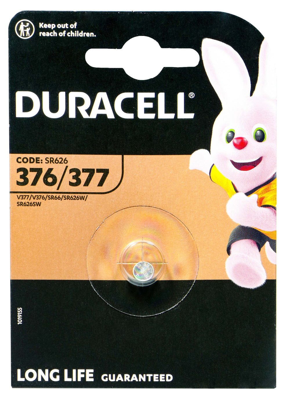 Duracell Watch D 377, 1,5 V