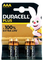 Duracell Plus Power AAA Micro NM2400 Neu, 4 x 1,5 V