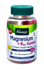 Kneipp Magnesium & B12 Gummies, 60 er
