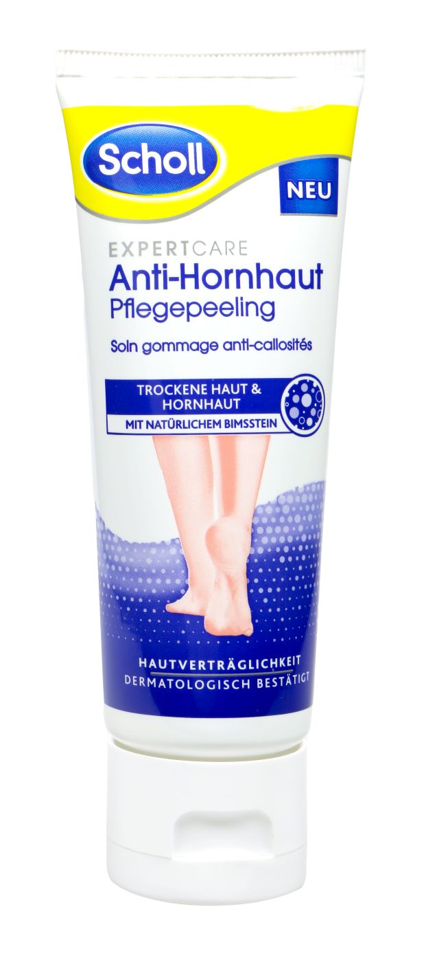 Scholl Antihornhaut Fußpeeling, 75 ml