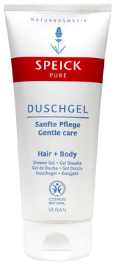 Speick Pure Duschgel, Hair+Body, Vegan, 200 ml