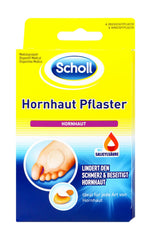 Scholl Hornhaupflaster, 4 er