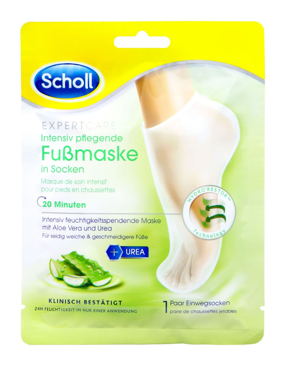 Scholl Fußmaske Aloe Vera, 2 er