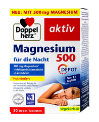 Doppelherz Magnesium 500 für die Nacht, 30 er