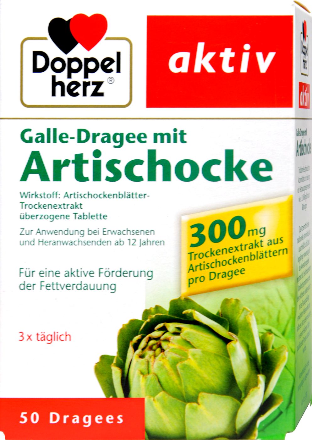 Doppelherz Galle-Artischocke, 50 er