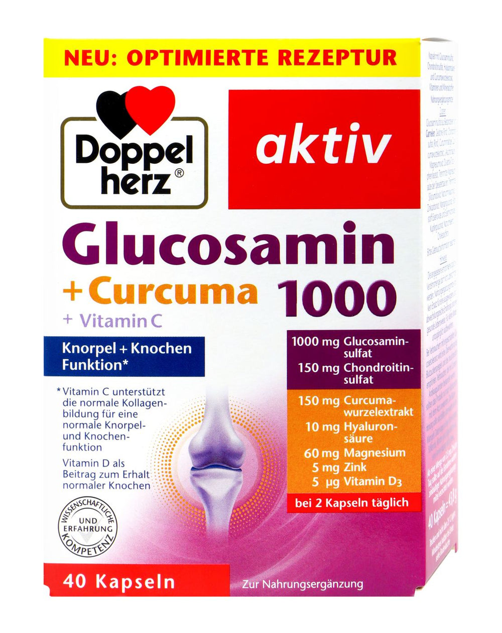 Doppelherz Glucosamin 1000 Kapseln, 40 er