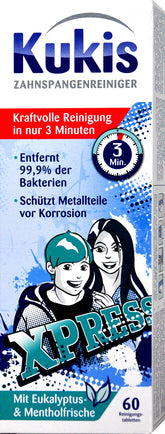 Kukis Zahnspangenreiniger, 60 er
