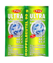 Fay Ultra Vollwaschmittel Doppelbeutel, 90 g