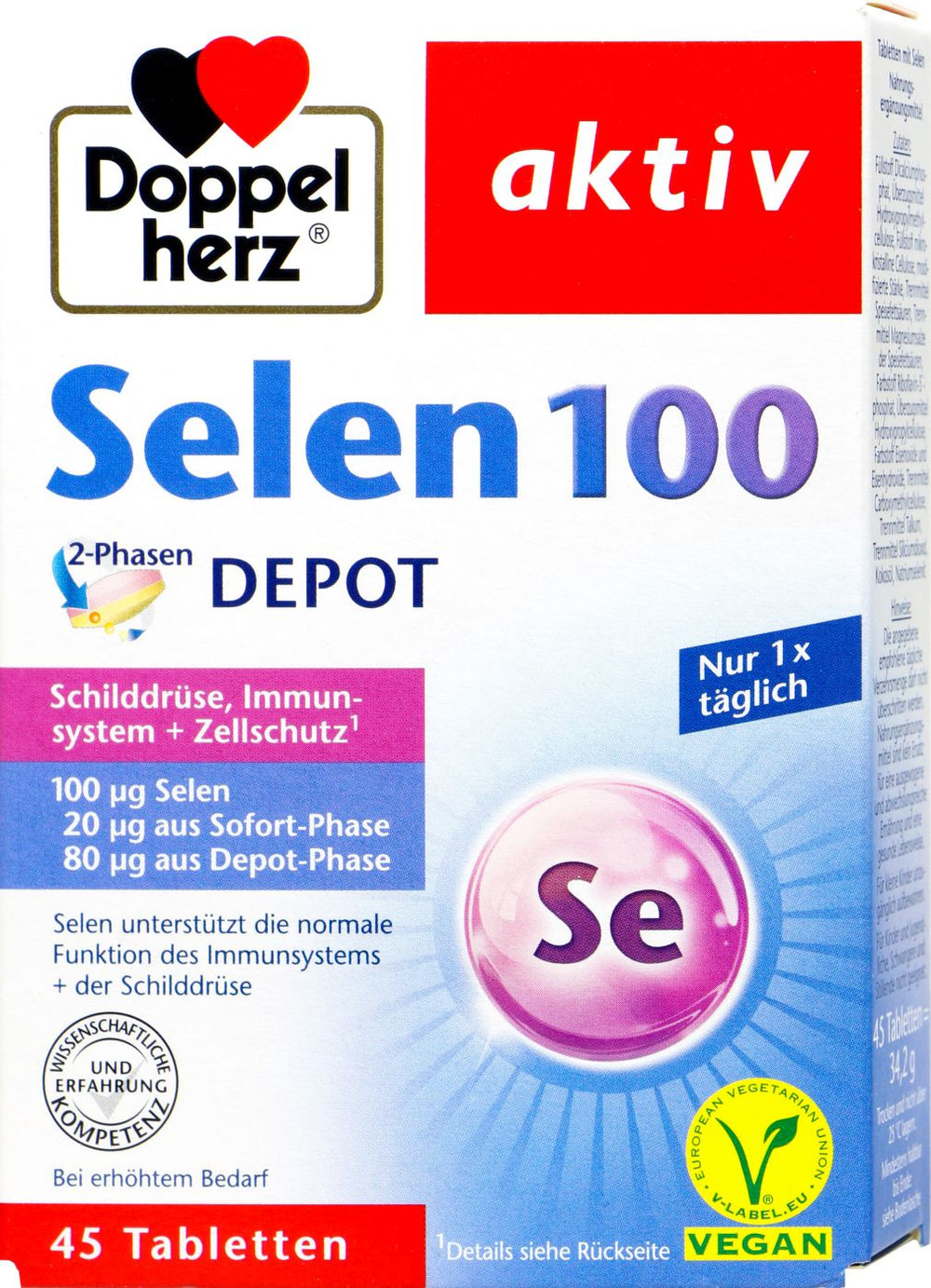 Doppelherz Selen 150 Depot, 45 er