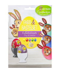 Eierfarben FARB-& BASTELSET 5 Kaltfarben und Bastelmotive