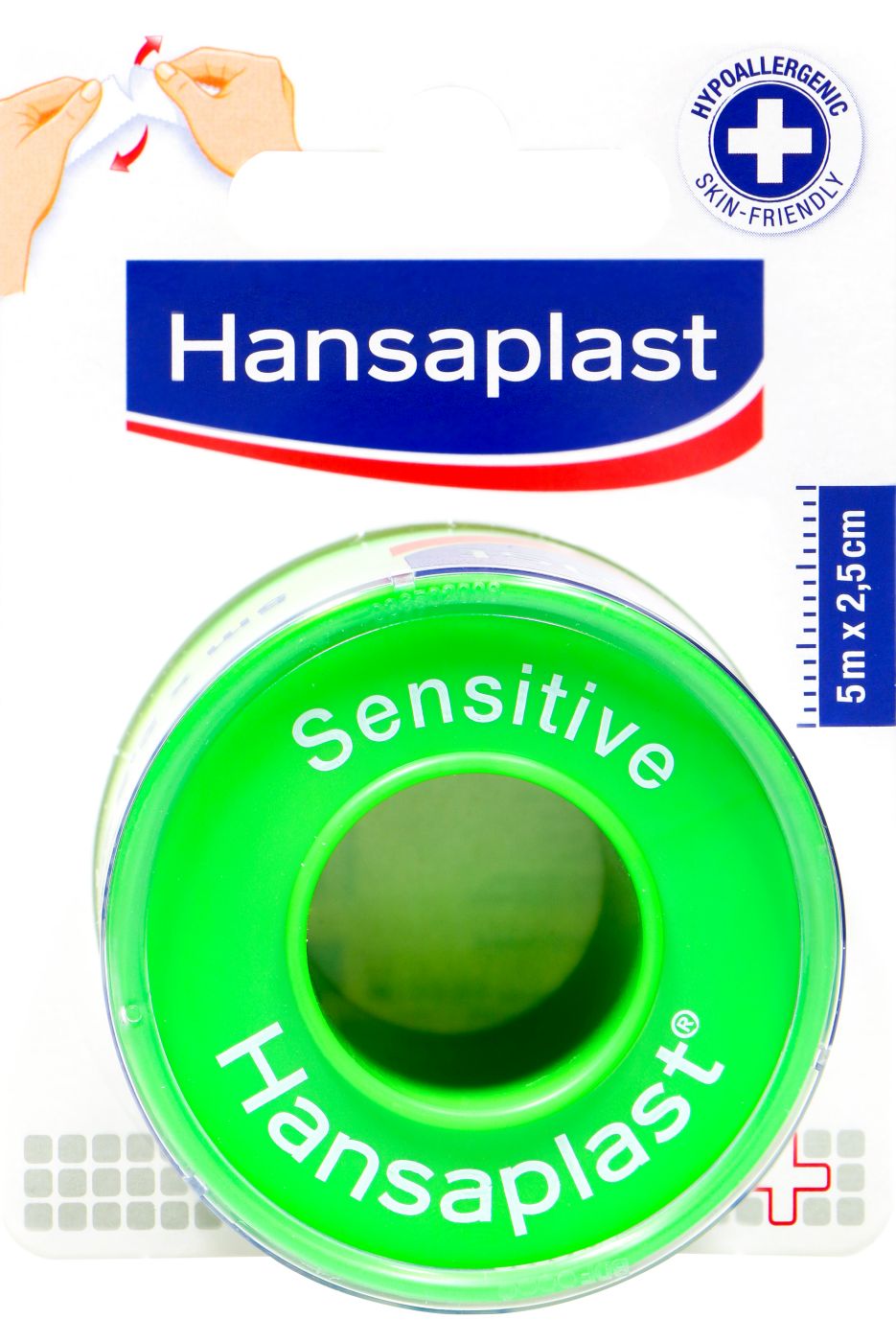 Hansaplast Heftpflaster Sensitive 5 m x 2,50 cm, 1 er