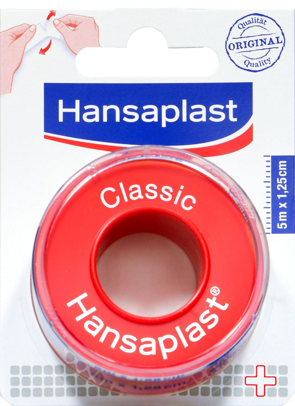 Hansaplast Heftpflaster 5 m : 1,25 cm, 1 er