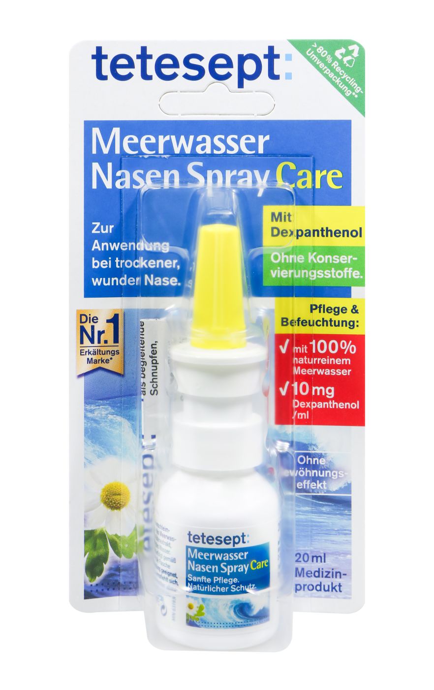 Tetesept Meerwasser Care Nasenspray, 20 ml