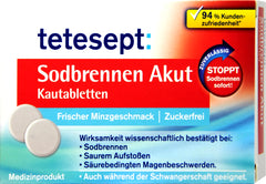 Tetesept Sodbrennen Akut Kautabletten, 20 er