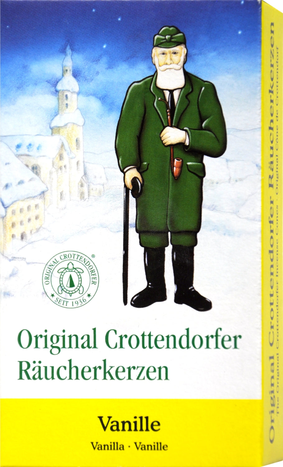 Crottendorfer Räucherkerzen Vanille, 24 er