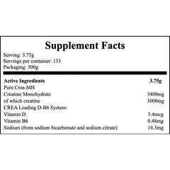 Creatine Monohydrate Xplode (W) - 500g - Orange
