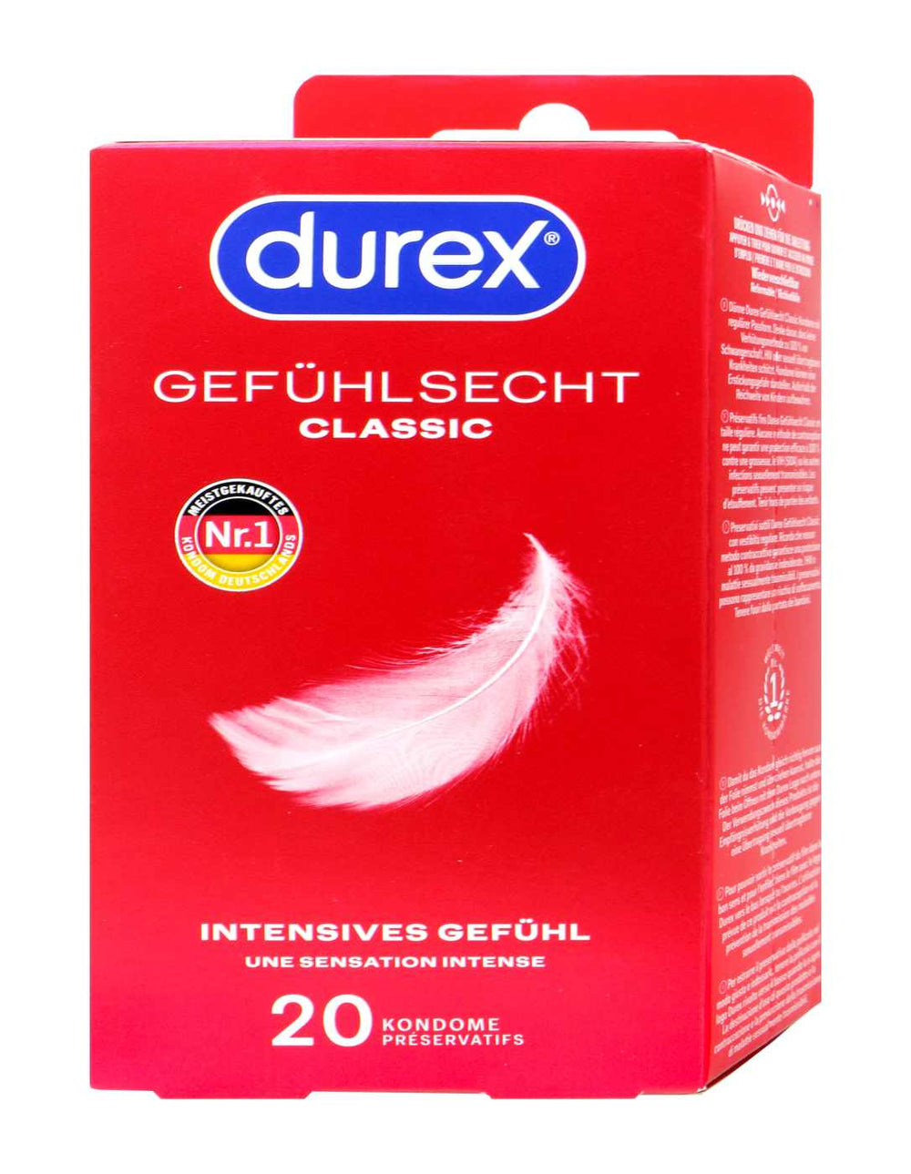 Durex Gefühlsecht Classic, 20 er