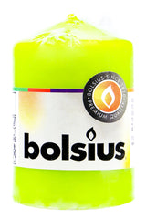 Bolsius Stumpenkerze Lemon, 80 x 48 mm