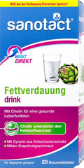 Sanotact Fettverdauung Drink Brausetabletten, 20 er