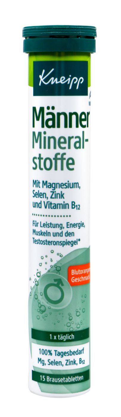 Kneipp Männer Mineralstoffe Brausetabletten, 15 St