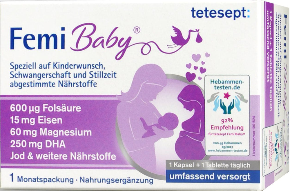 Tetesept Femi Baby Filmtabletten, 60 er