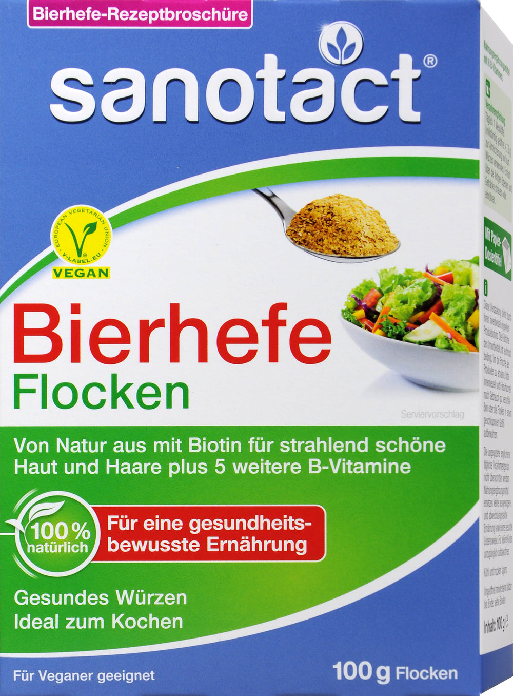 Sanotact Bierhefe Flocken, 100 g
