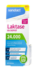 Sanotact Laktase 22.000 Depot Kapseln, 40 er