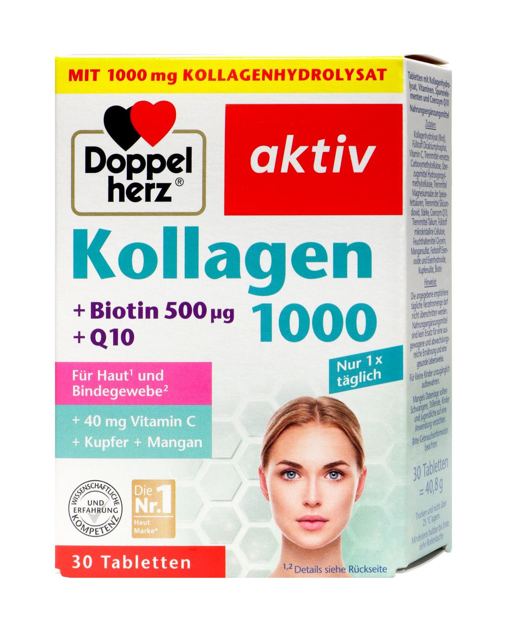 Doppelherz Kollagen 1000, 30 er