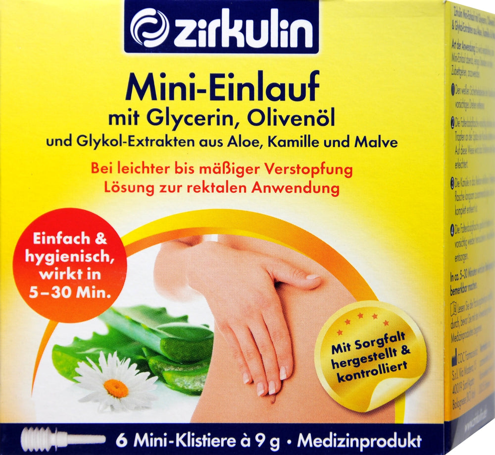 Zirkulin Mini-Einlauf, 6 er