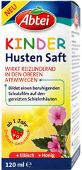 Abtei Kinderhustensaft + Eibisch + Honig, 120 ml