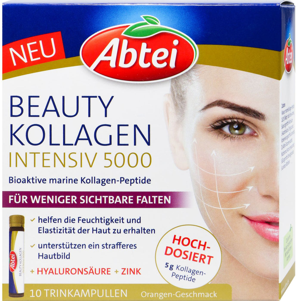 Abtei Beauty Kollagen Intensiv 5000 Trinkampullen 10 x 25ml, 10 er