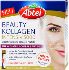 Abtei Beauty Kollagen Intensiv 5000 Trinkampullen 10 x 25ml, 10 er