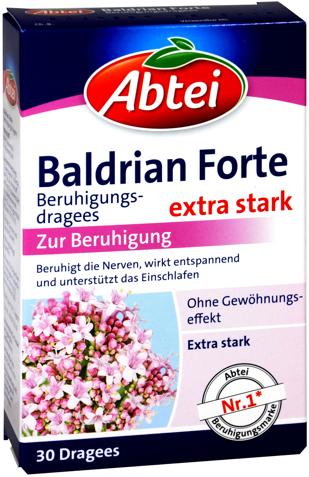 Abtei Nachtruhe Baldrian Forte, 30 er