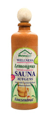 Sauna-Aufguss Lemongras im Steinkrug, 100 ml