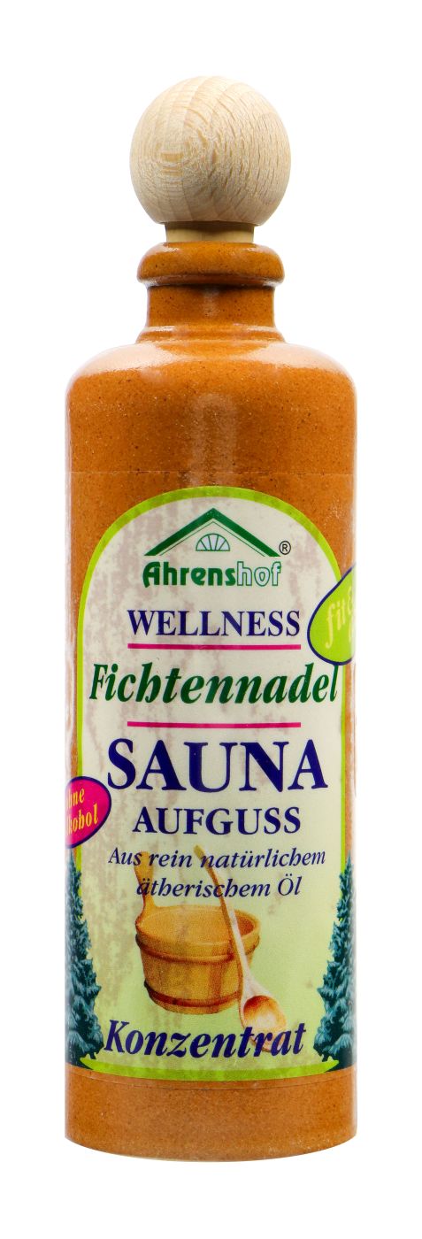Sauna-Aufguss Fichtennadel im Steinkrug, 100 ml