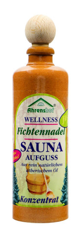 Sauna-Aufguss Fichtennadel im Steinkrug, 100 ml